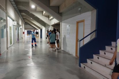 Interior del Palacio de los Juegos.