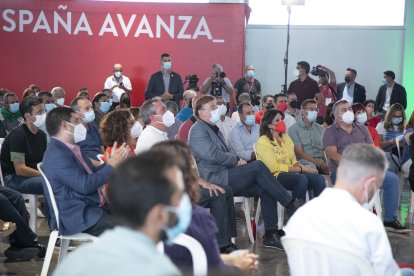 José Luis Sánchez Teruel, en primera fila.