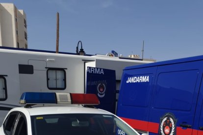 Otro de los vehículos que se emplean en el rodaje de la serie.