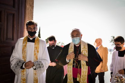 La procesión se realizó tras la Santa Misa.