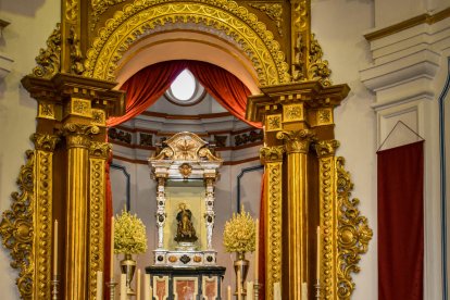 La Pequeñica recorrió la explanada del Santuario para bendecir el Valle del Almanzora.