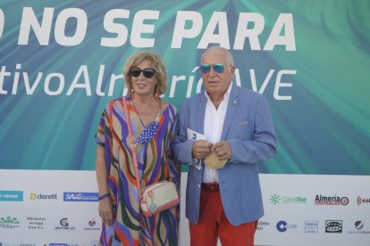 Mar Agüero y Francisco Rossell.