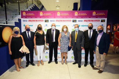 Antonia Egea, Antonio Torres, Tere Martínez, Juan Manuel Salmerón, Paqui Nieto, Miguel Guijarro, Blas Navarro y Francisco Ávalos