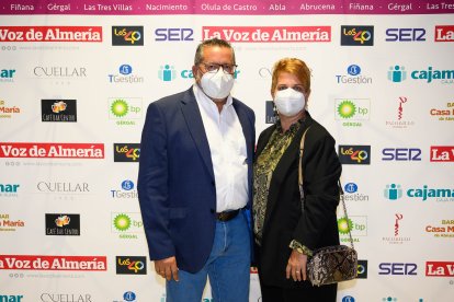 CC.OO. Almería: Antonio Valdivieso, secretario general, junto a Mª Isabel López.