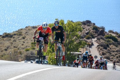 Los corredores estuvieron muy animados.