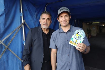 El CD El Ejido reconoció a Víctor Fernández.