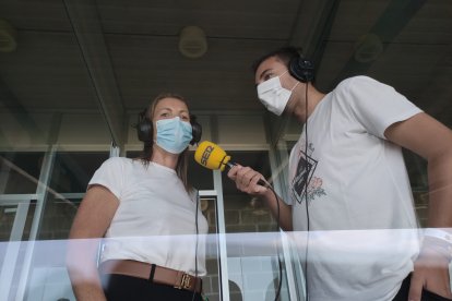 María José Martín, concejala de Deportes de El Ejido, en el Carrusel.