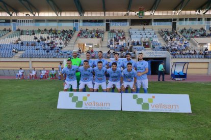 El once del CD El Ejido.