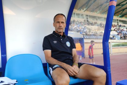 Fran Alcoy, entenador del CD El Ejido.