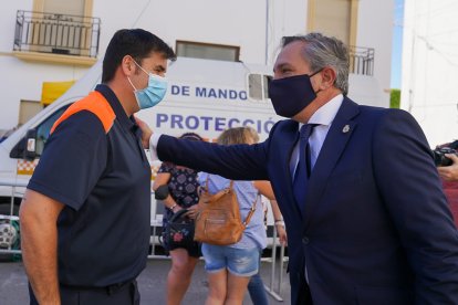 El dispositivo de seguridad trabaja para que la jornada transcurra sin incidencias.