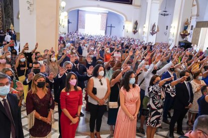 La bajada se hubiera producido tras la misa mayor.