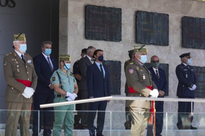 El presidente de la Diputación ha felicitado a La Legión por este aniversario y ha destacado la gran labor que llevan a cabo en la provincia.