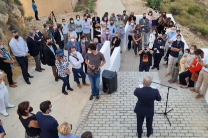 Asistentes al acto.