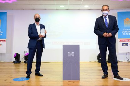 Deleyto recogió el galardón empresa a Michelin.