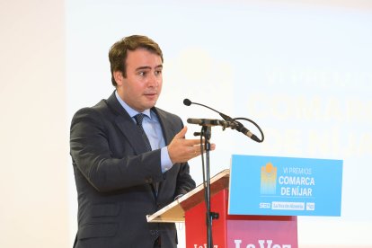 Fernando Giménez, en su discurso final.