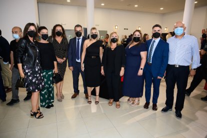 Joaquín Muñoz, Ainhoa Salmerón, Sergio Vicente, Tonibel Sánchez, David Lozano, Yolanda Callejón, Carmen Fernández, Inma García y Amalia Gualda, concejales del Ayuntamiento de Níjar.