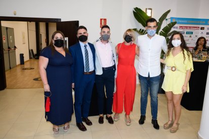 Ainhoa Salmerón, Sergio Vicente, Manuel Rodríguez, Andrea Giménez, Juan Pablo Jurado y Loli Hernández