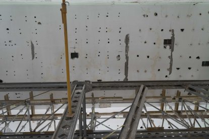 Techos de la sala de San Rafael