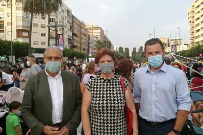 Foto en la cuenta de Twitter de Vox Almería.