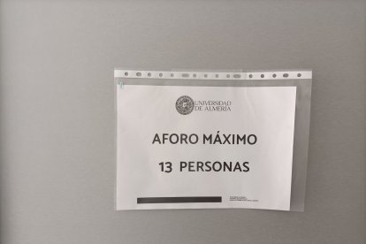 Cada clase cuenta con un aforo limitado de personas.
