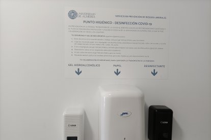 El Centro de Lenguas ofrece puntos higiénicos.