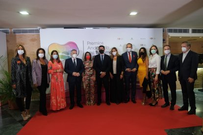 Autoridades antes del comienzo de la gala.