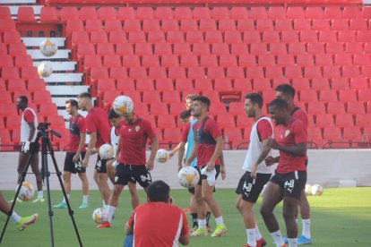 Primera parte del entrenamiento.