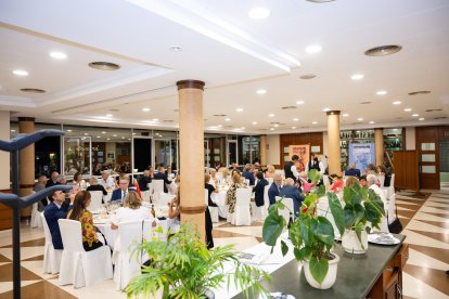 El Club de Mar de la capital acogió la cena anual del Colegio Oficial de Ingenieros de Telecomunicación.