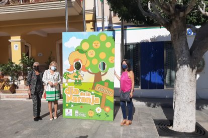 El cartel del Día de la Naranja de Gádor.