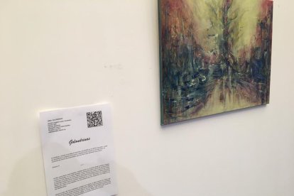 Una de las obras expuestas.