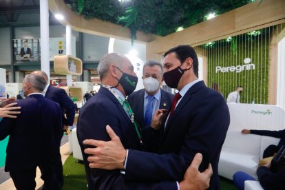 Visitas del Presidente de la Diputación.