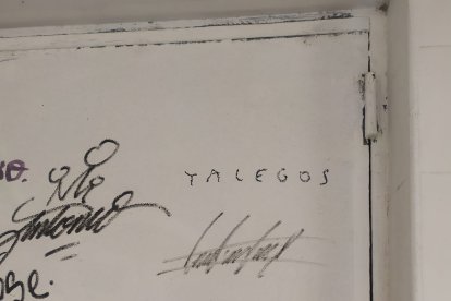 Una pequeña firma de Talegos en Artés de Arcos.