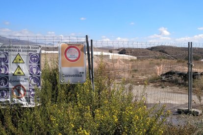 Ausencia de obras entre Almería y Viator.