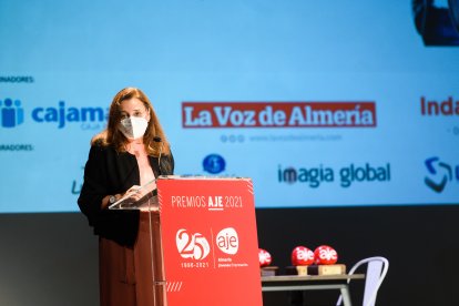 La directora General del Instituto Andaluz de la Juventud, Carmen Poyato