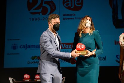 Galardonados del 15º aniversario de los Premios AJE.