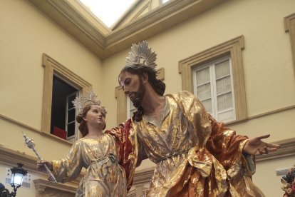 La imagen de San José es la primera obra de los hermanos Martínez Cava para Almería.