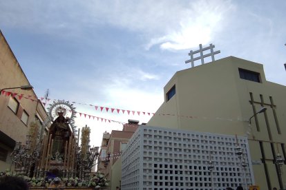 El Rosario de la Macarena, junto a la iglesia de San Ildefonso.