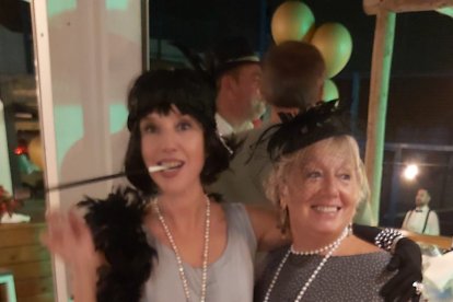 Pasándolo en grande.