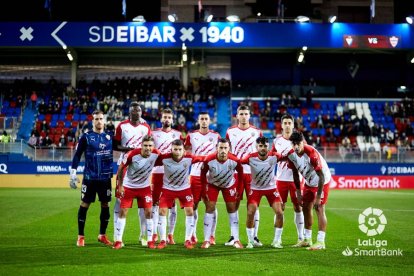 El once del Almería.