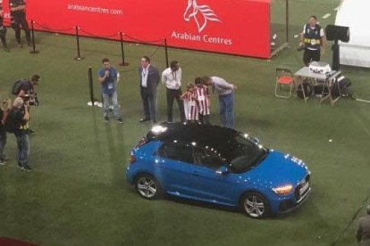 Uno de los sorteos de coches de hace dos campañas en casa.