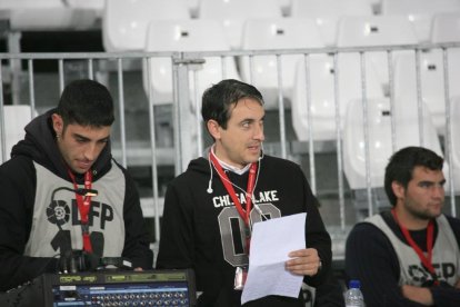 Trabajo a pie de pista cuando era necesario.