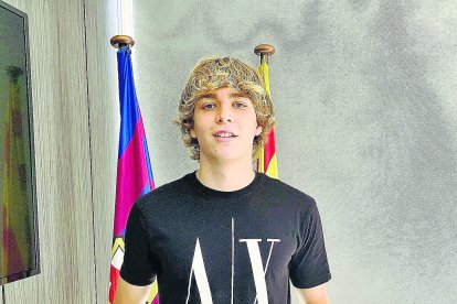 Feliz en su nueva casa después de formarse en Almería.