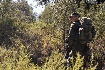 Reconocimiento en las inmediaciones de la base de Ronda