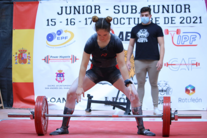 Preparada para sumar kilos.