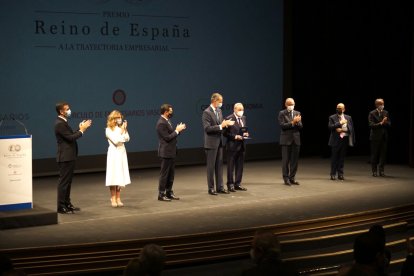 Entrega del Premio Reino de España.