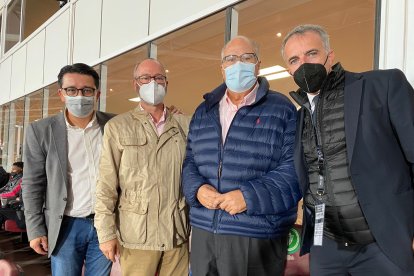 Manolo Guzmán, Rodríguez-Comendador, Eugenio Gonzálvez y Fernández Borbalán.