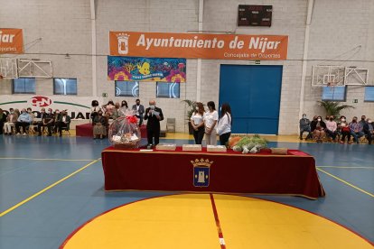 El Pabellón Municipal de Campohermoso acoge el homenaje.