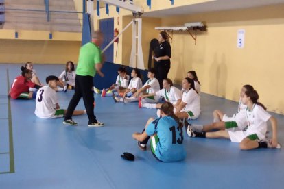 Entrenamiento del combinado Sub 16 femenino.