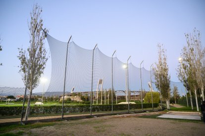 La zona de lanzamiento.