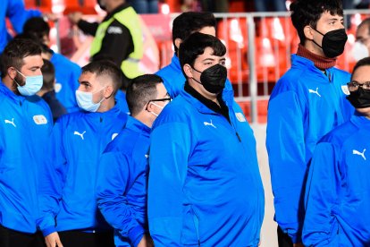 El equipo Genuine de la Fundación del Almería.